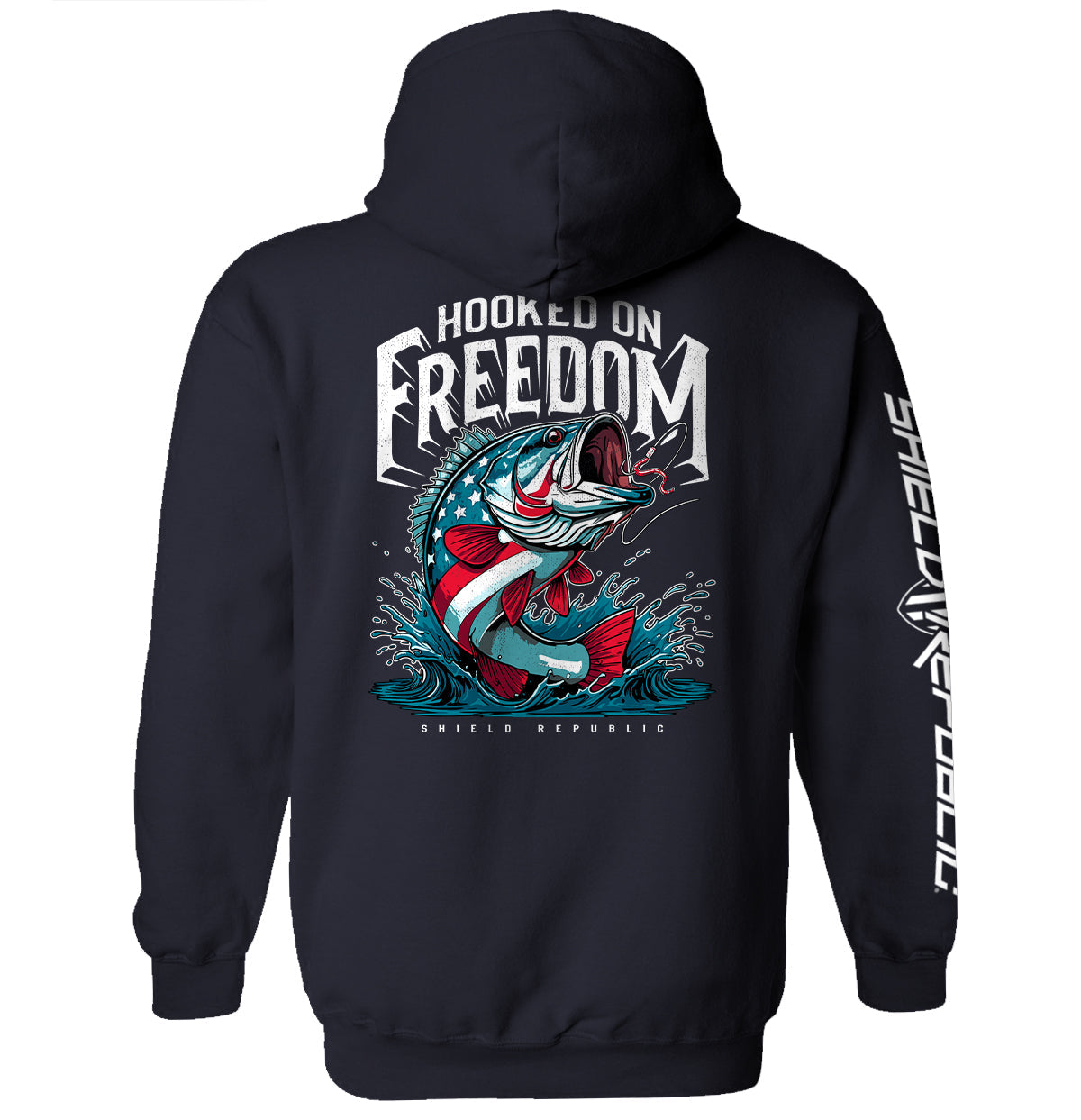 Hooked on Freedom Shield Republic