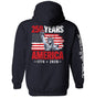 250 Years Statue of Liberty Shield Republic