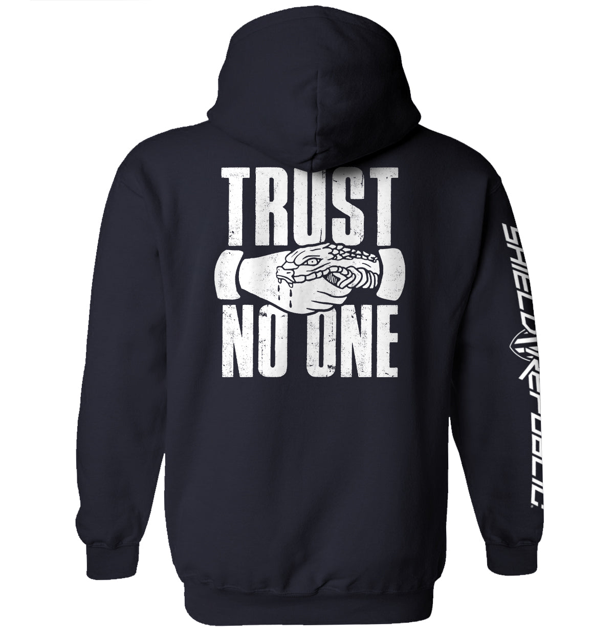 Trust No One Shield Republic