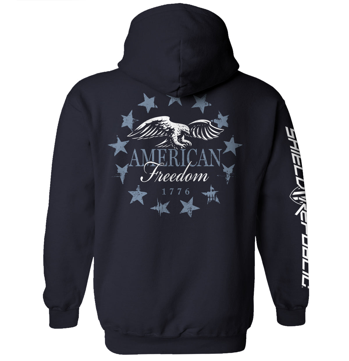 American Freedom Eagle Shield Republic