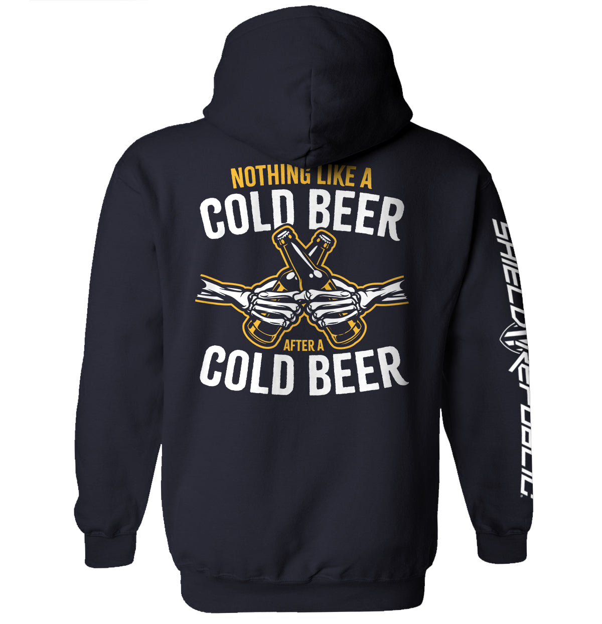 Nothing Like A Cold Beer After A Cold Beer Shield Republic