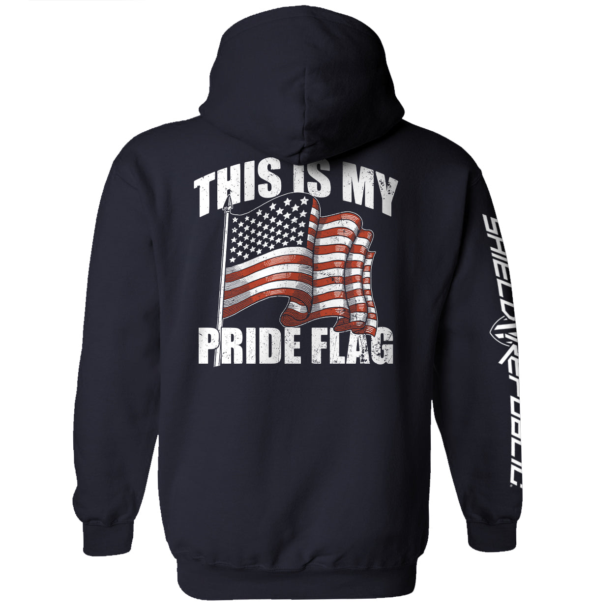 This Is My Pride Flag Shield Republic