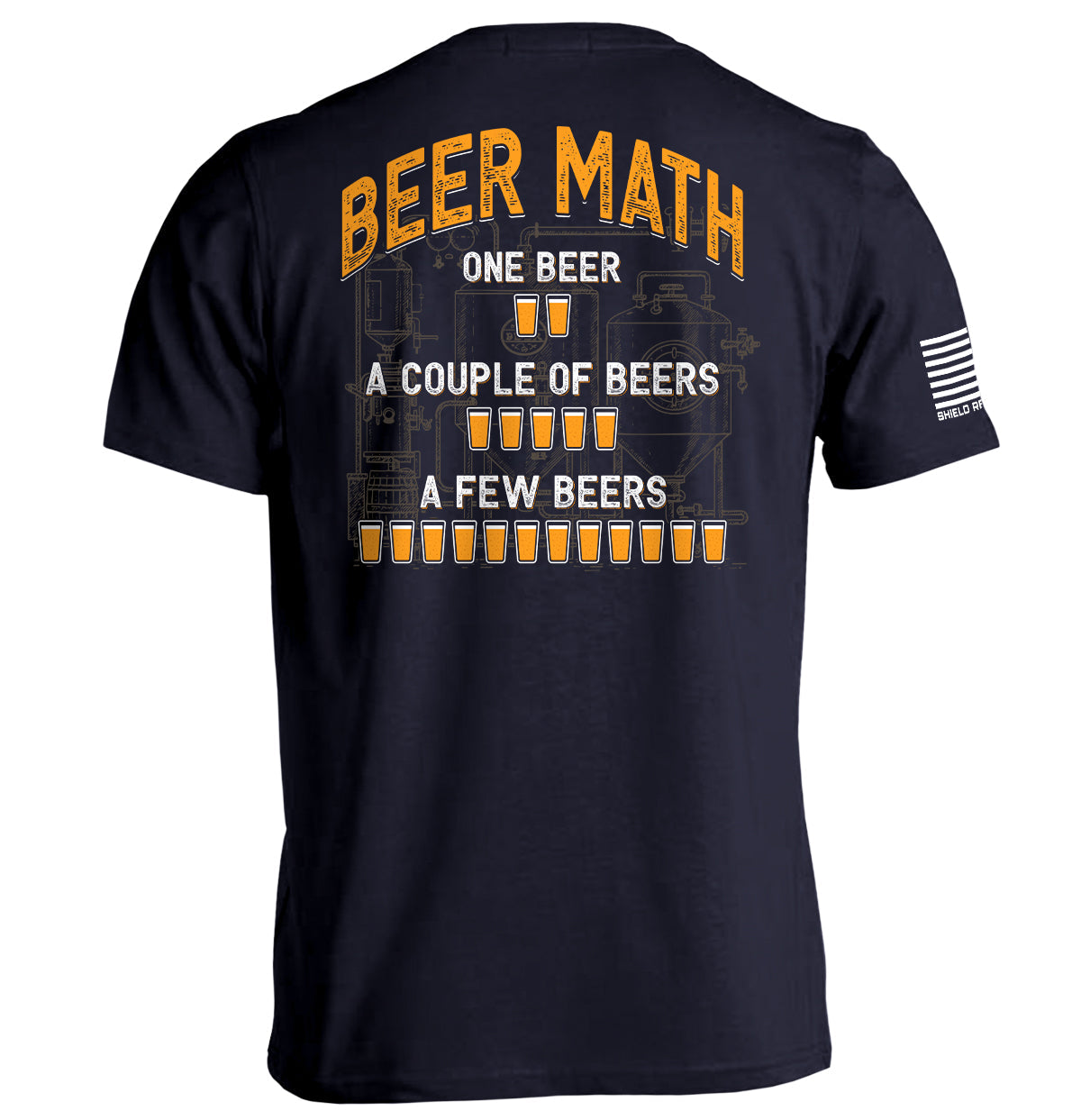 Beer Math Shield Republic