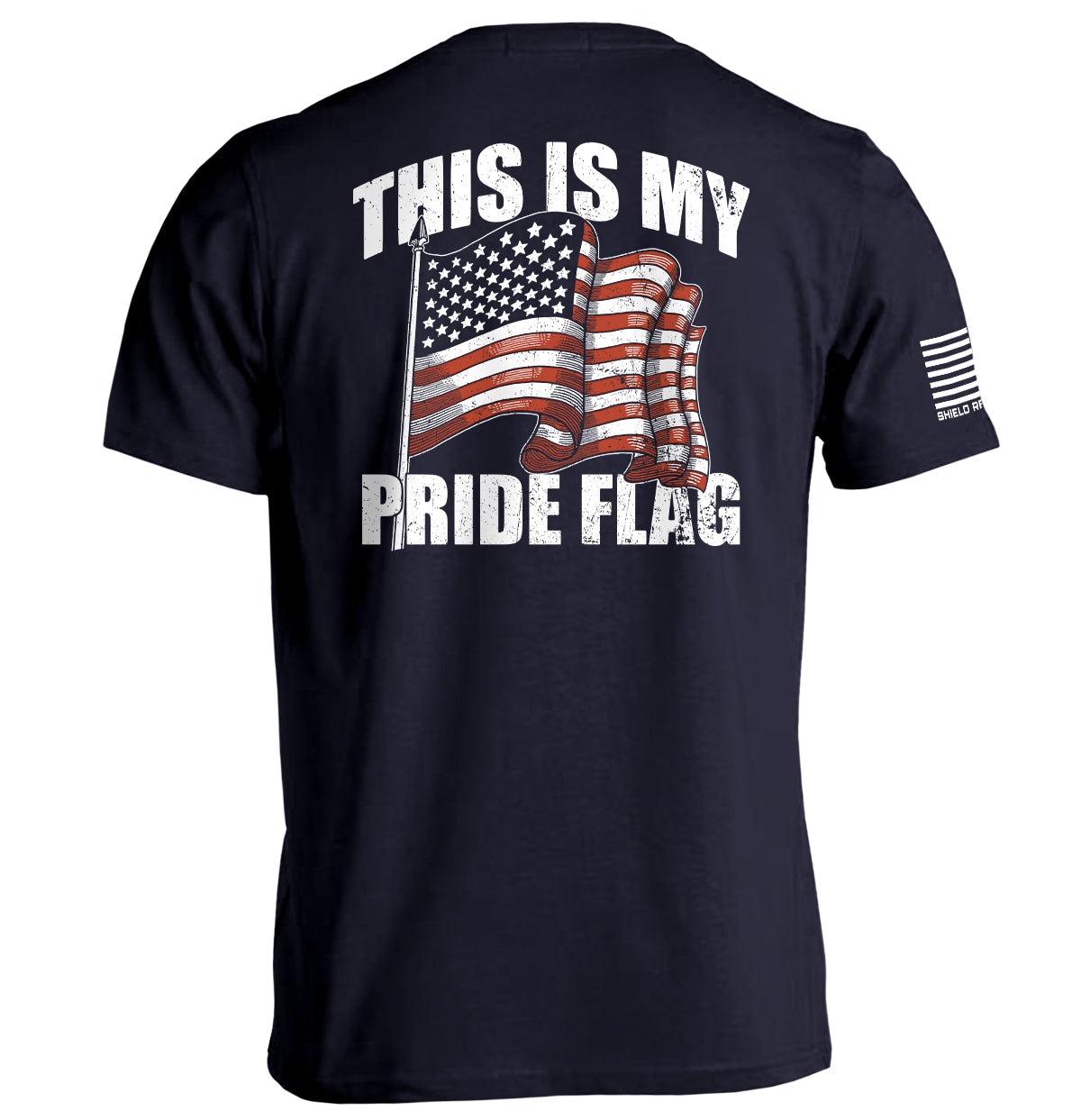 This Is My Pride Flag Shield Republic