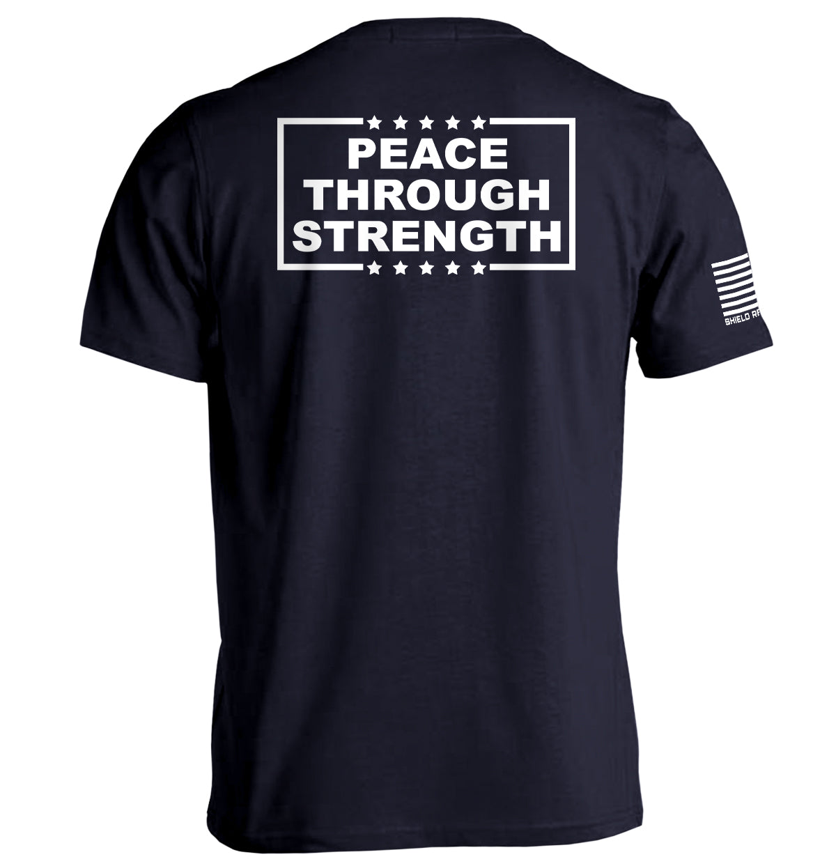 Peace Through Strength White Shield Republic