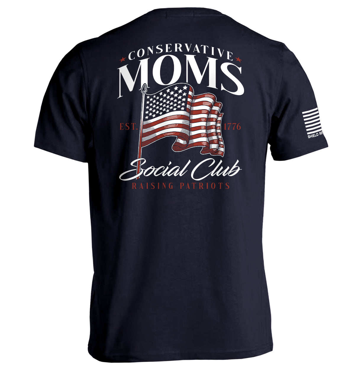 Conservative Moms Social Club Shield Republic