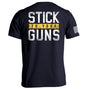 Stick To Your Guns Distressed Shield Republic