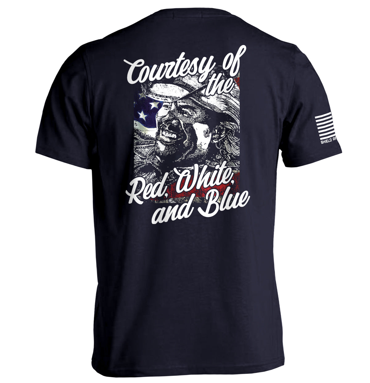 Courtesy Of The Red, White, And Blue Shield Republic