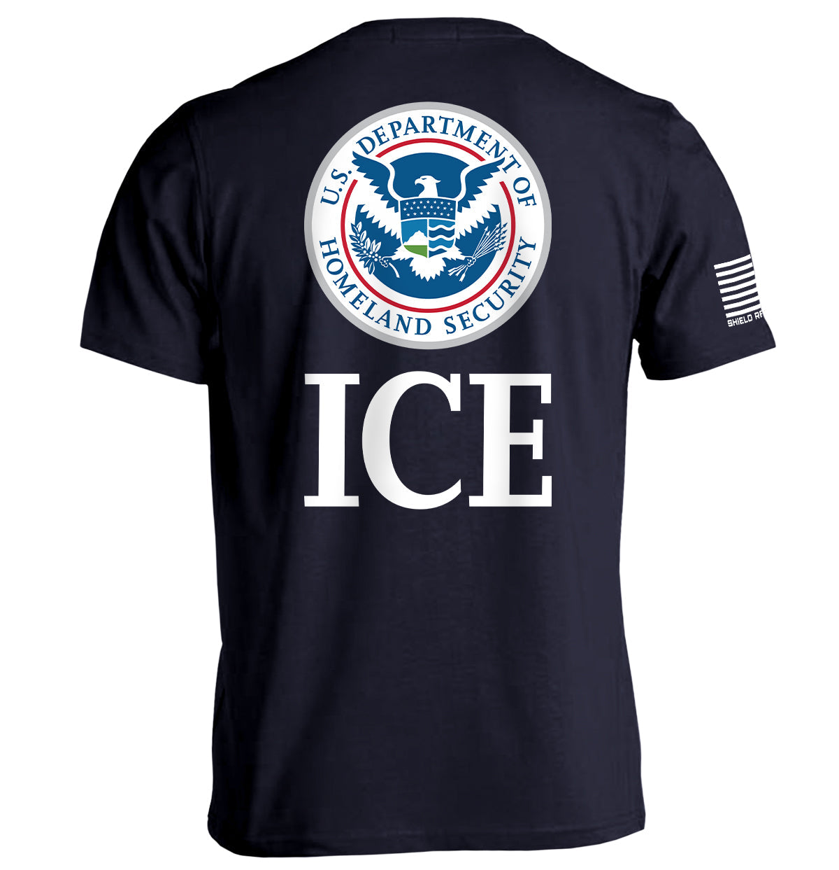 ICE Homeland Security Shield Republic