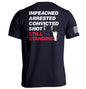 Impeached Arrested Convicted Shot Still Standing Shield Republic