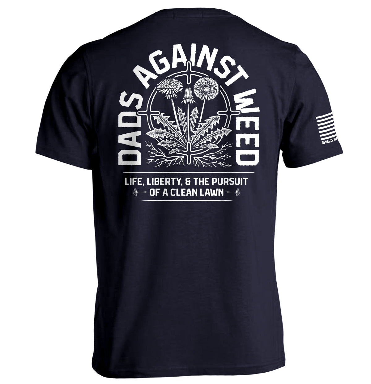 Dads Against Weed Shield Republic