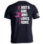 Just A Girl Who Loves Guns Shield Republic