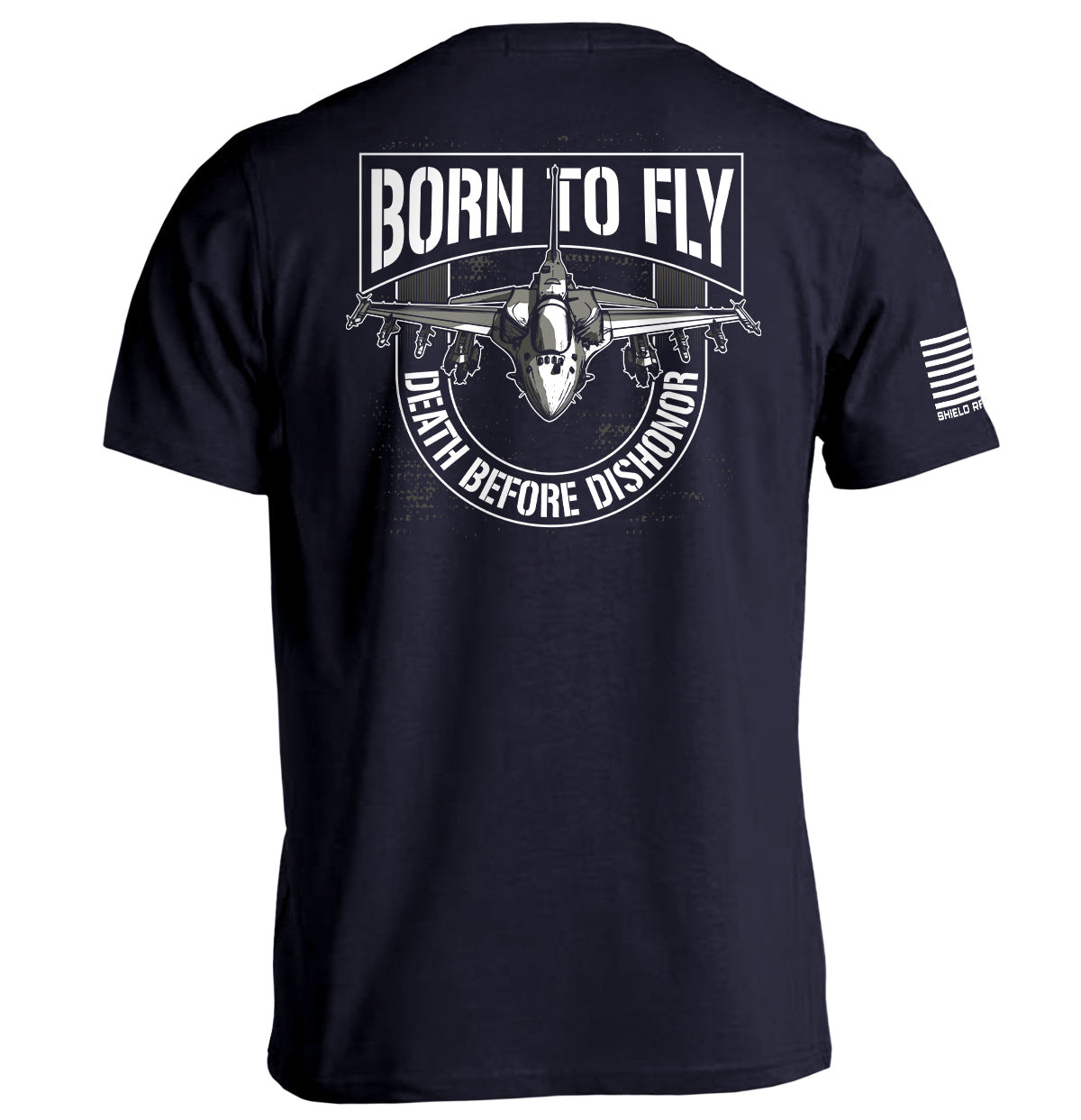 Born To Fly Death Before Dishonor Shield Republic
