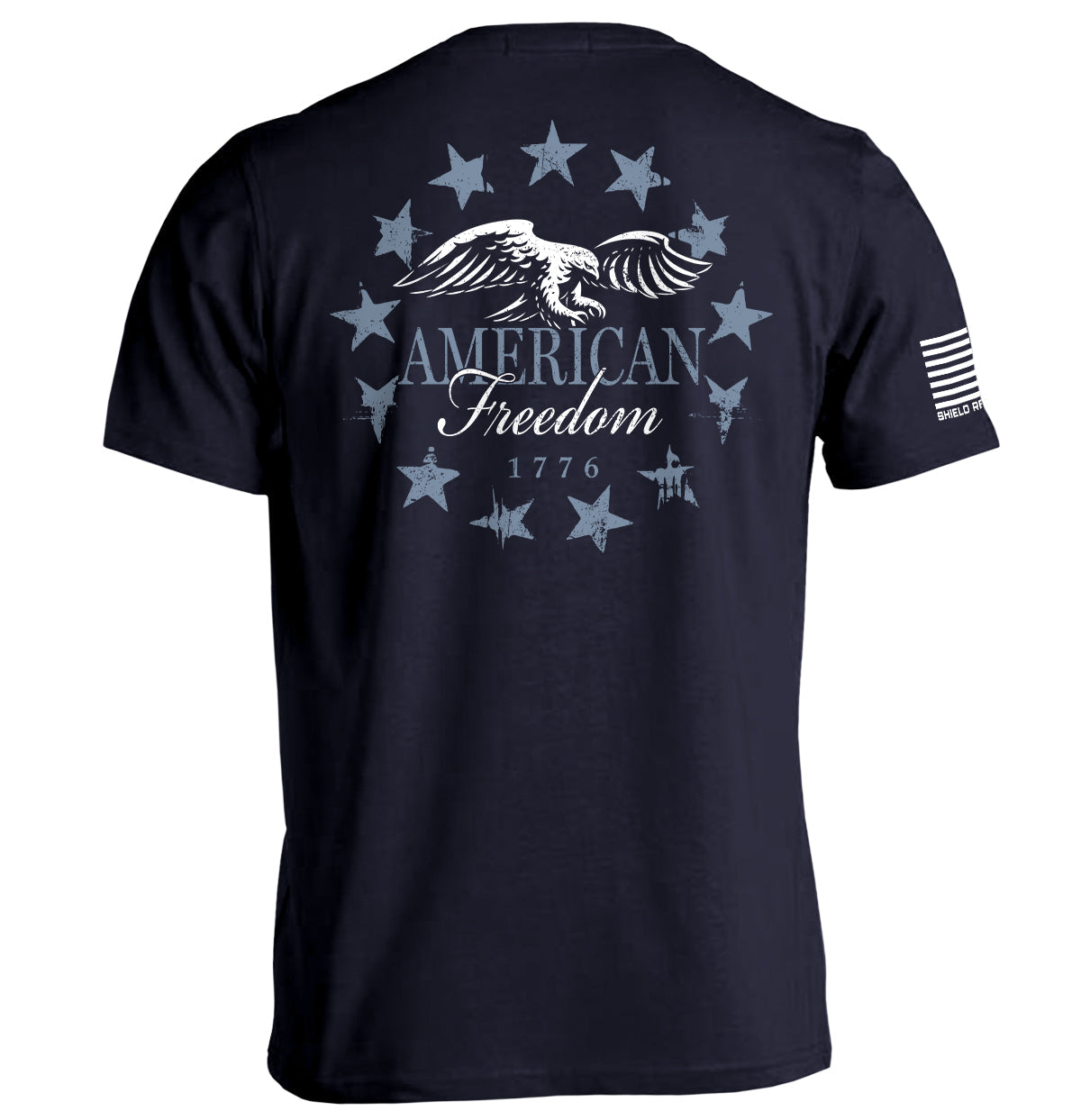 American Freedom Eagle Shield Republic