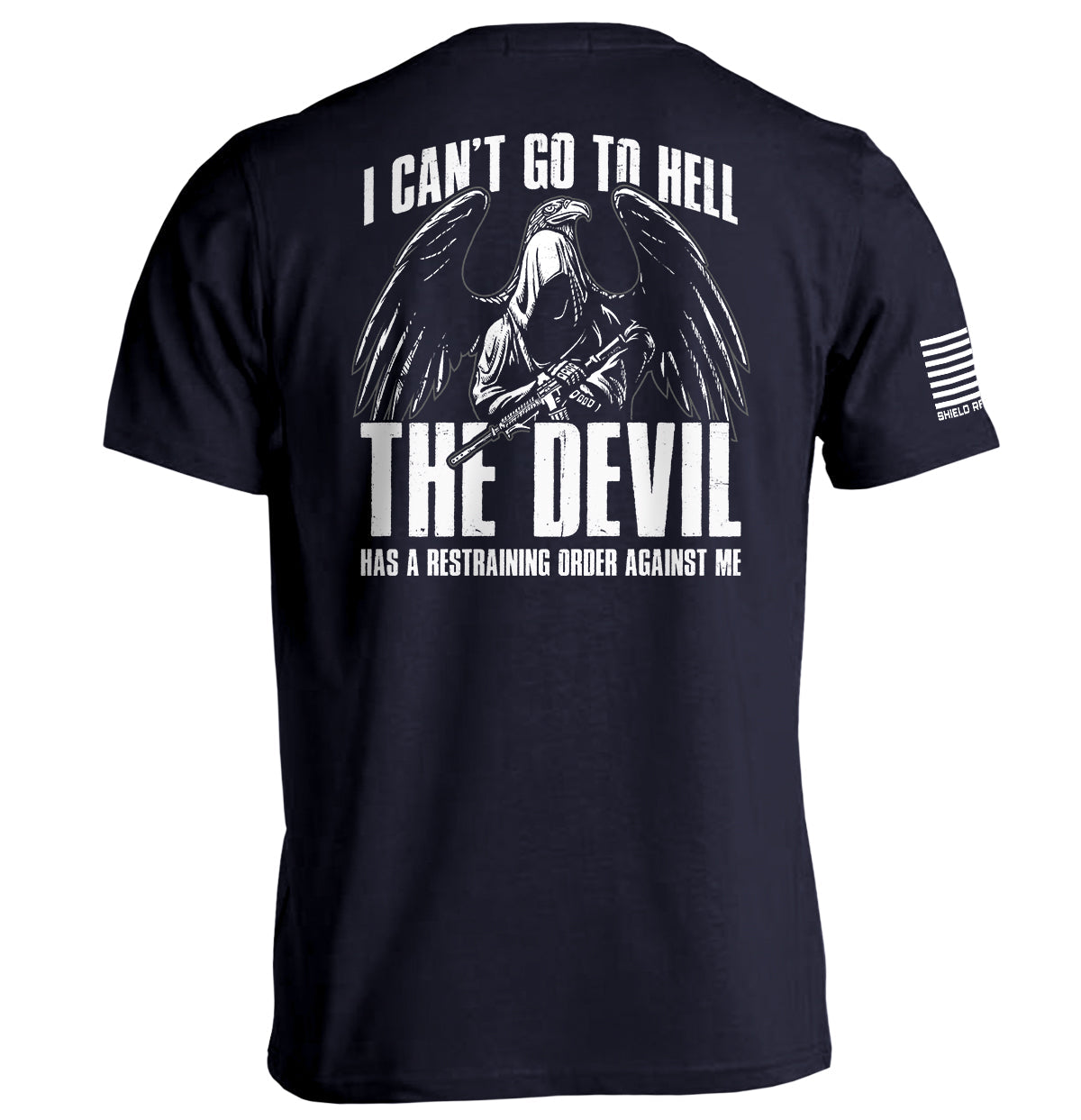 I Can't Go to Hell (Reaper Eagle) Shield Republic