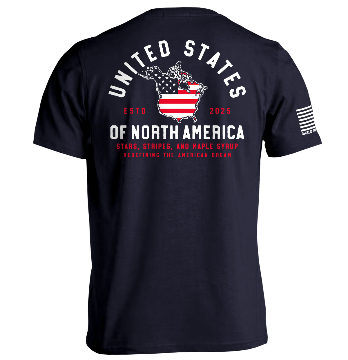 The United States of North America Shield Republic