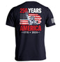 250 Years Statue of Liberty Shield Republic