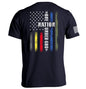 One Nation Under God First Responder Flag Shield Republic