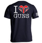 I Love Guns Shield Republic