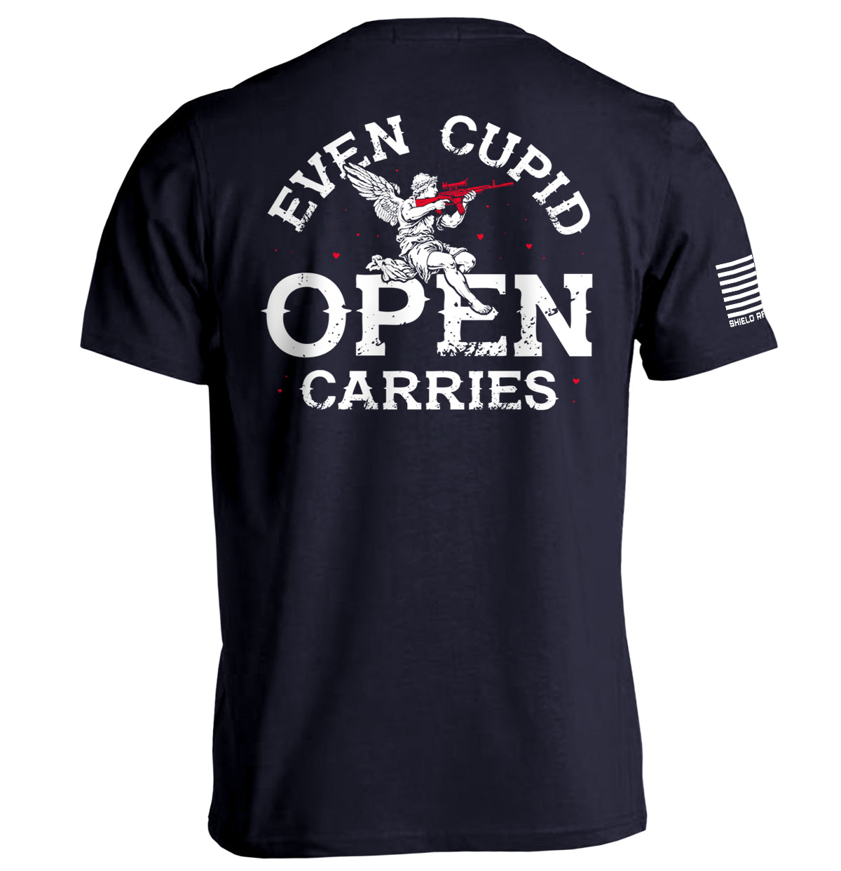 Even Cupid Open Carries Shield Republic