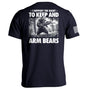 I Support the Right to Keep and Arm Bears Shield Republic