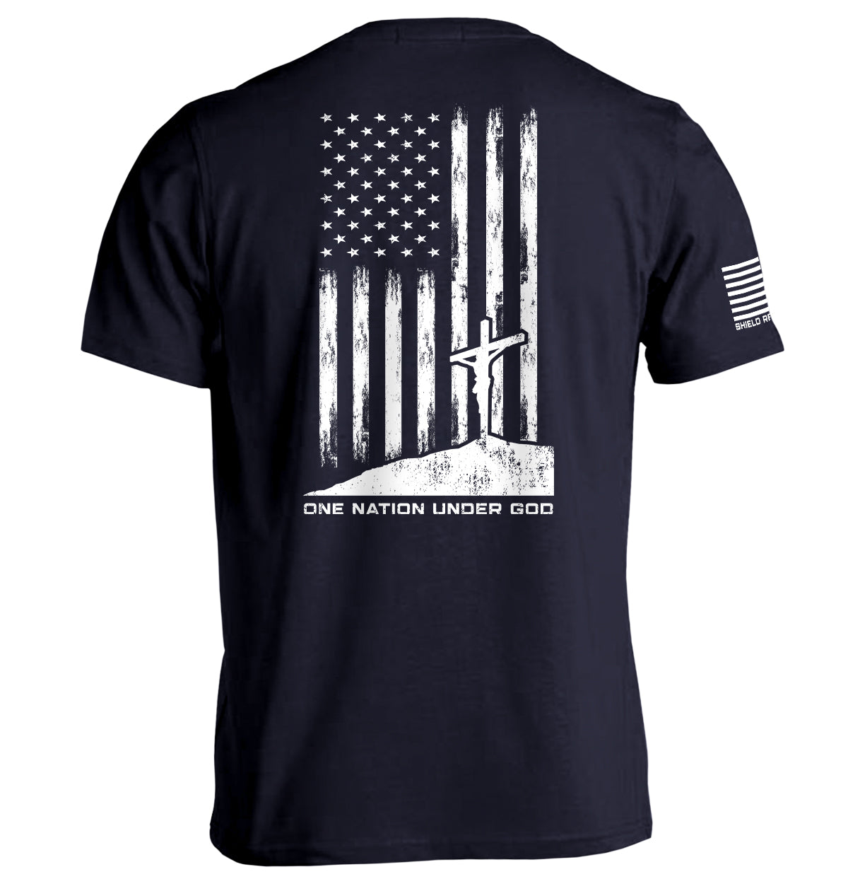 One Nation Under God Shield Republic