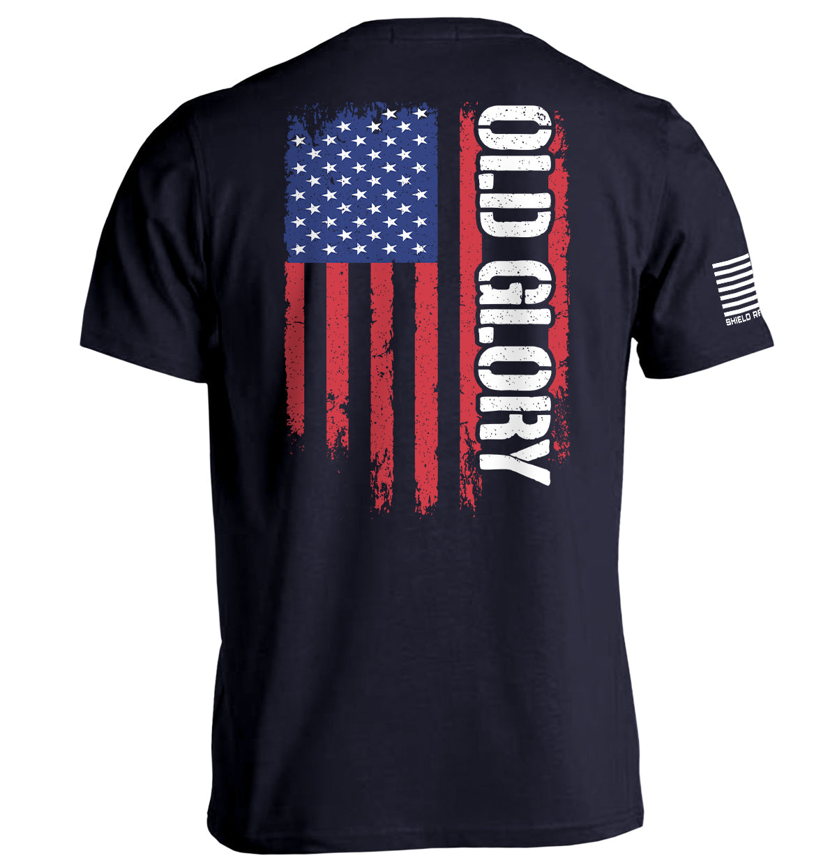 Old Glory Flag Shield Republic