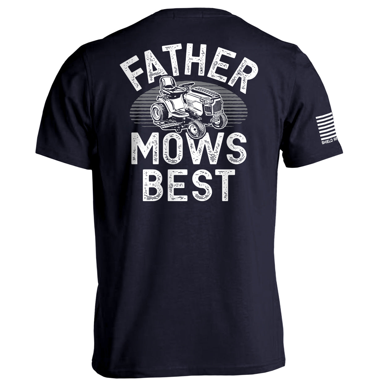 Father Mows Best Shield Republic