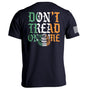 Don't Tread On Me Irish (Back Print) Shield Republic
