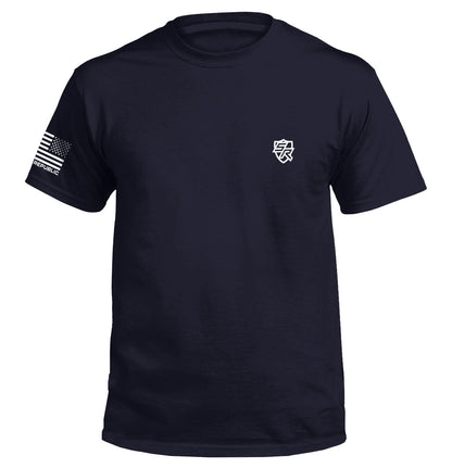American by Birth Patriot by Choice Shield Republic
