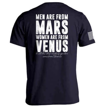 Men are from Mars Women are from Venus Shield Republic