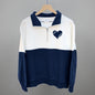 Baseball Heart (Left Chest) Ivy + Cloth