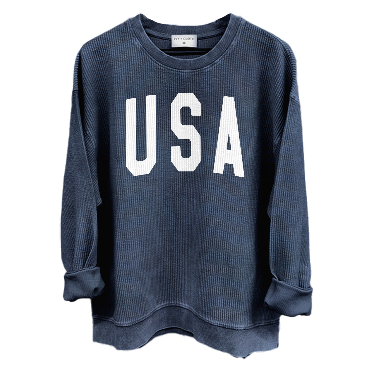 USA Collegiate Solid White (Front) Shield Republic
