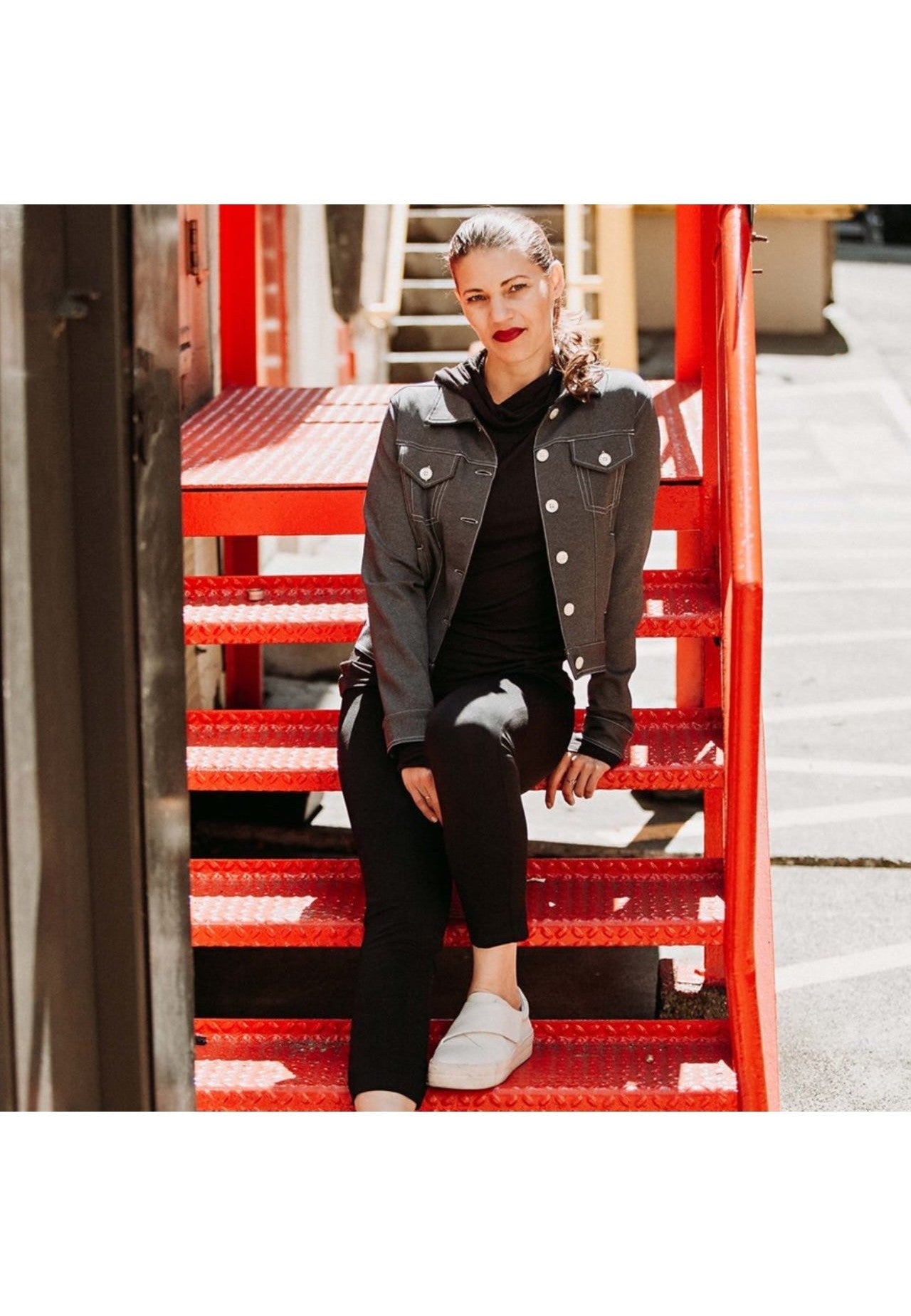 Neo-Tech Jacket - Charcoal Grey Buki