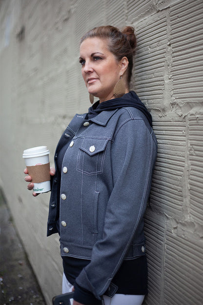 Neo-Tech Jacket - Charcoal Grey Buki
