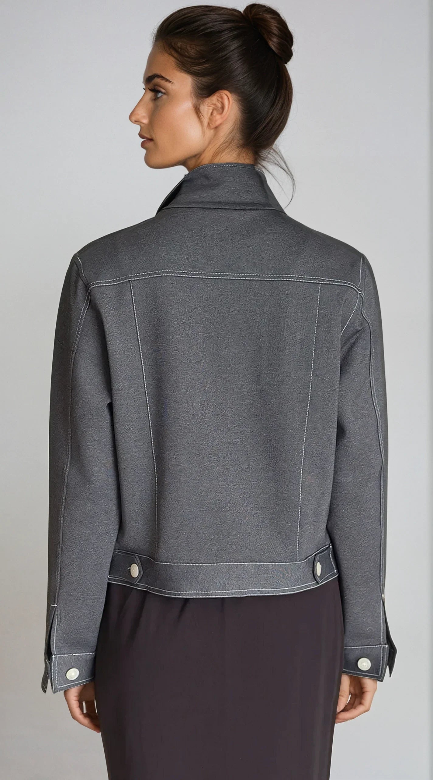 Neo-Tech Jacket - Charcoal Grey Buki