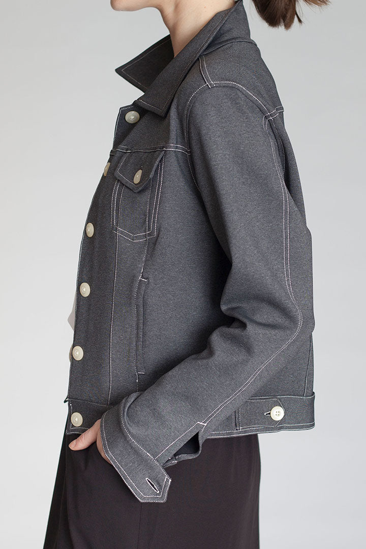 Neo-Tech Jacket - Charcoal Grey Buki
