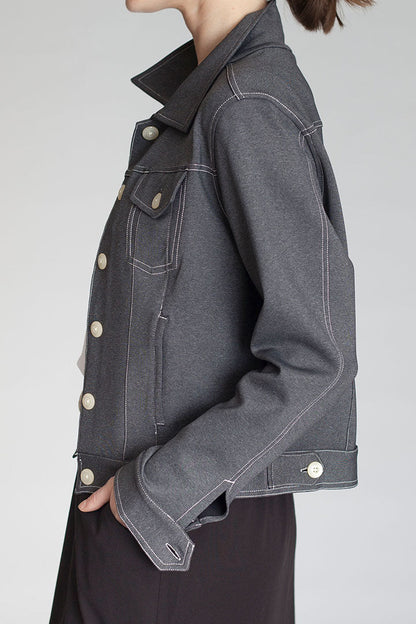 Neo-Tech Jacket - Charcoal Grey Buki