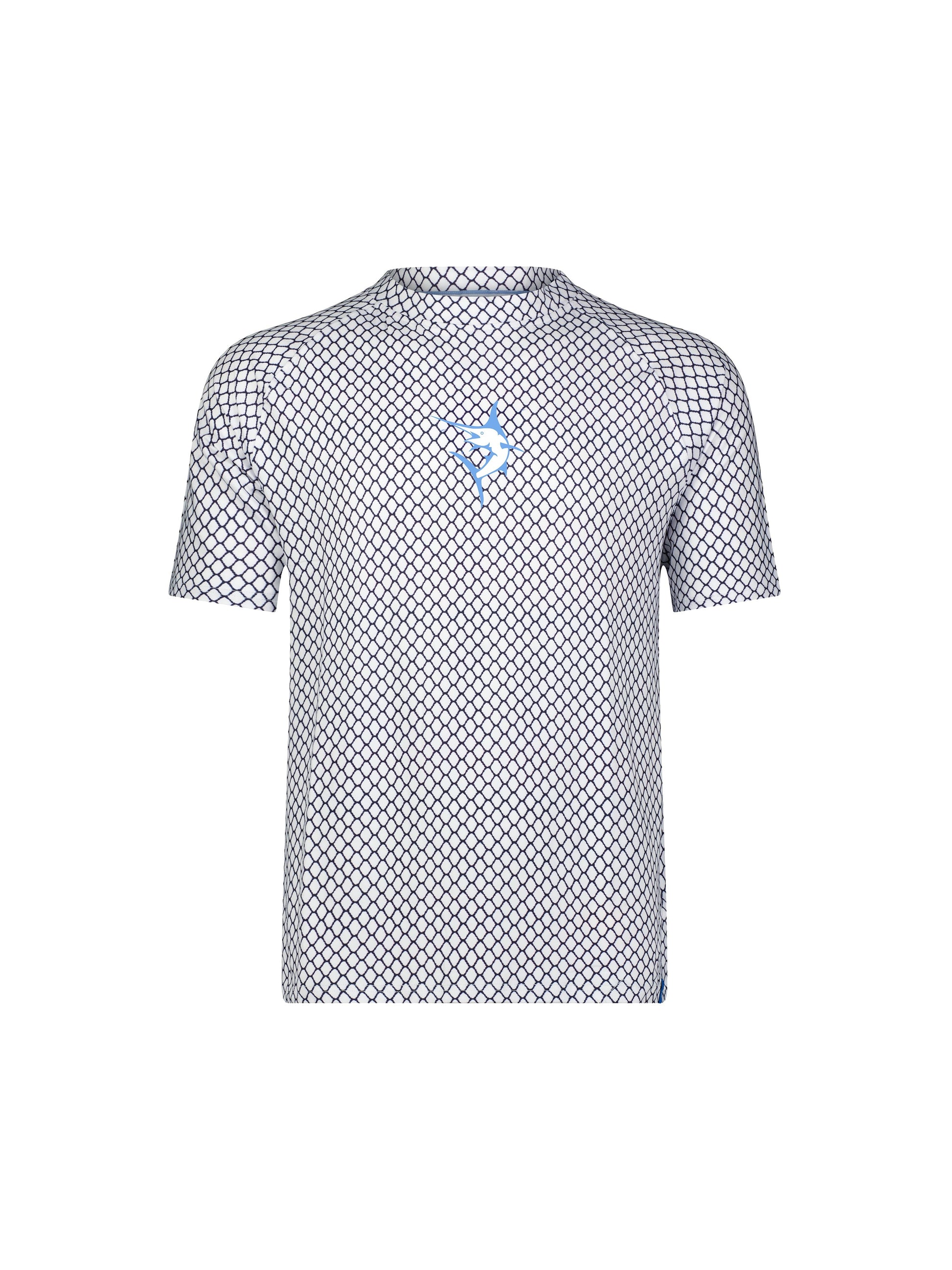 Net Performance Short Sleeve White Water Life