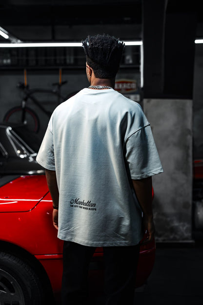 New York City Manhattan Tee – Oversized Cotton Withinblack