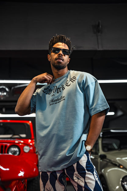 New York City Manhattan Tee – Oversized Cotton Withinblack