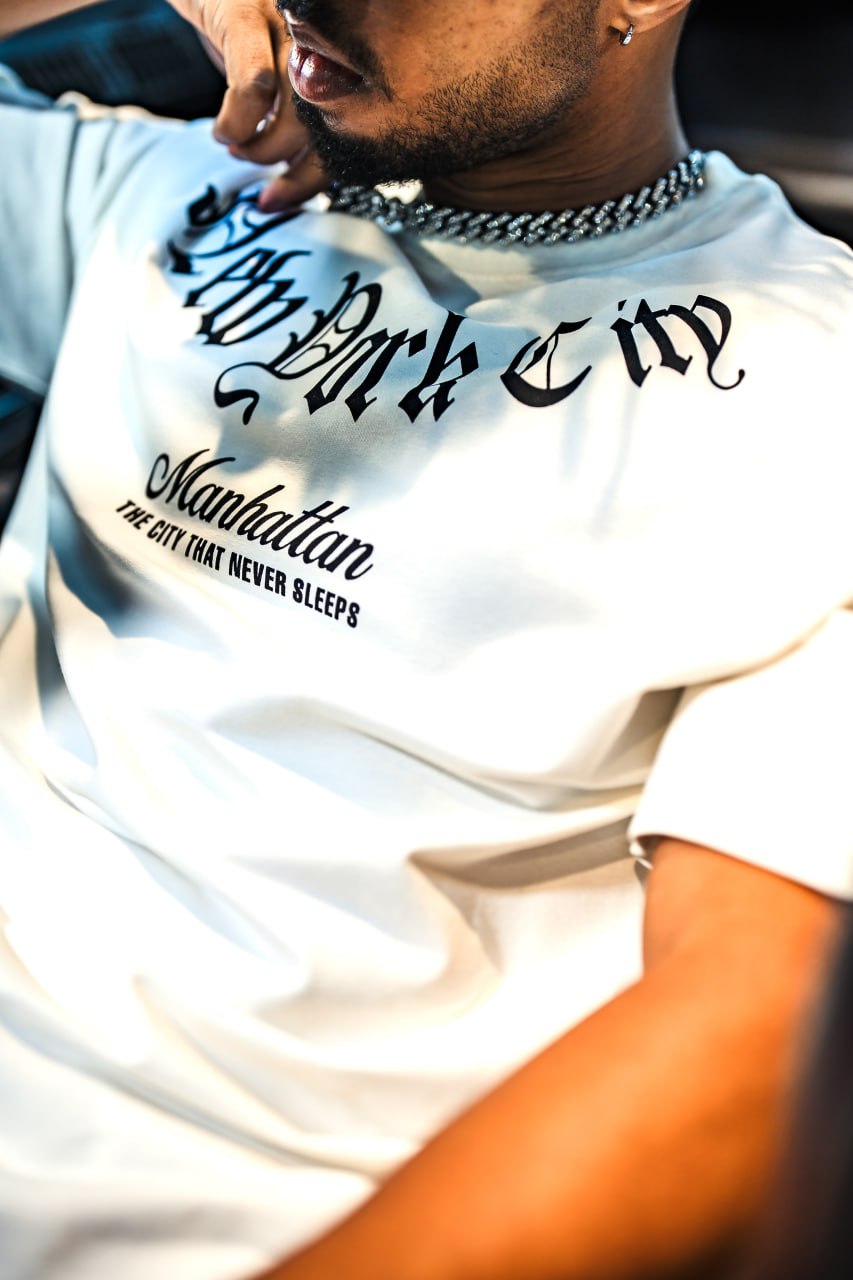 New York City Manhattan Tee – Oversized Cotton Withinblack