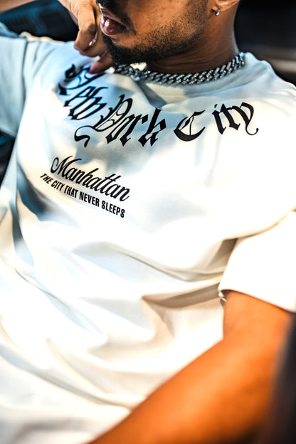 New York City Manhattan Tee – Oversized Cotton Withinblack