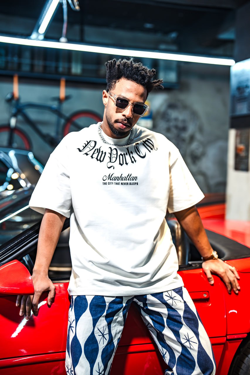 New York City Manhattan Tee – Oversized Cotton Withinblack