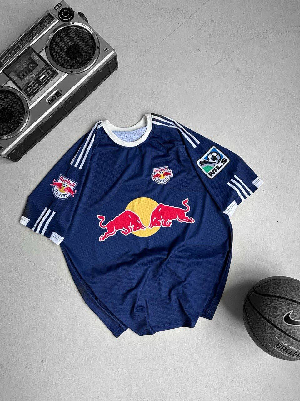 New York Red Bulls 2010-11 Home Jersey - Vintage Football Shirt - Retro Soccer Kit Withinblack