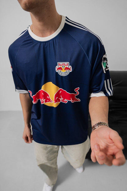 New York Red Bulls 2010-11 Home Jersey - Vintage Football Shirt - Retro Soccer Kit Withinblack