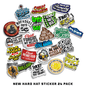 New - Hard Hat Sticker Pack (24) Armed American Supply