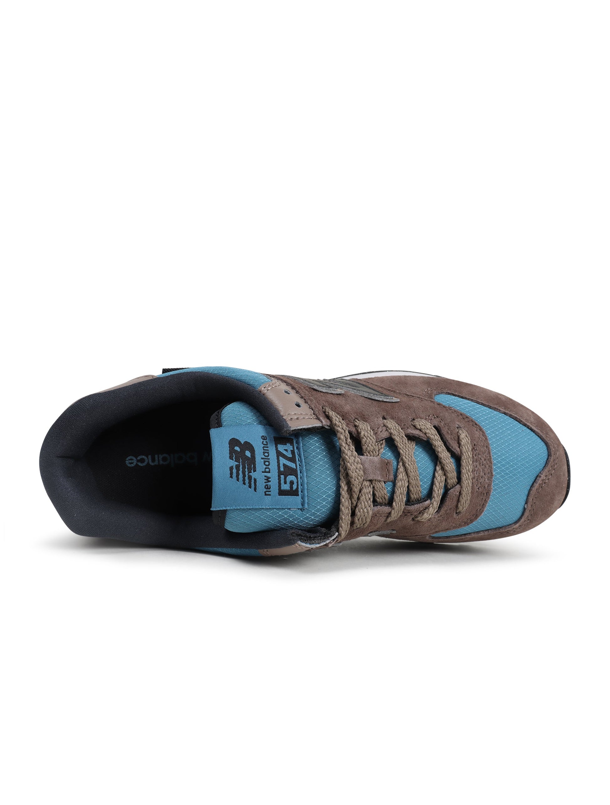 New Balance Men's 574 - Brown/Blue Denim Exchange