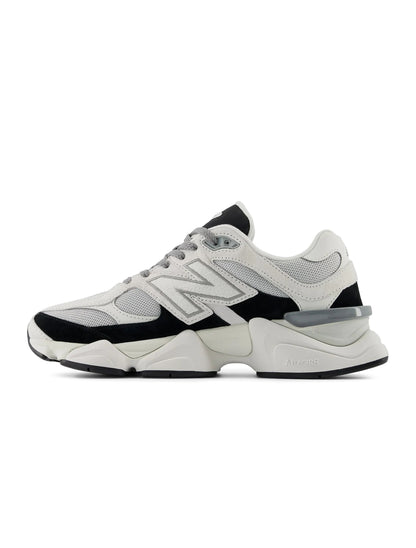 New Balance Mens 9060 Lifestyle Shoes  - White/Black Denim Exchange