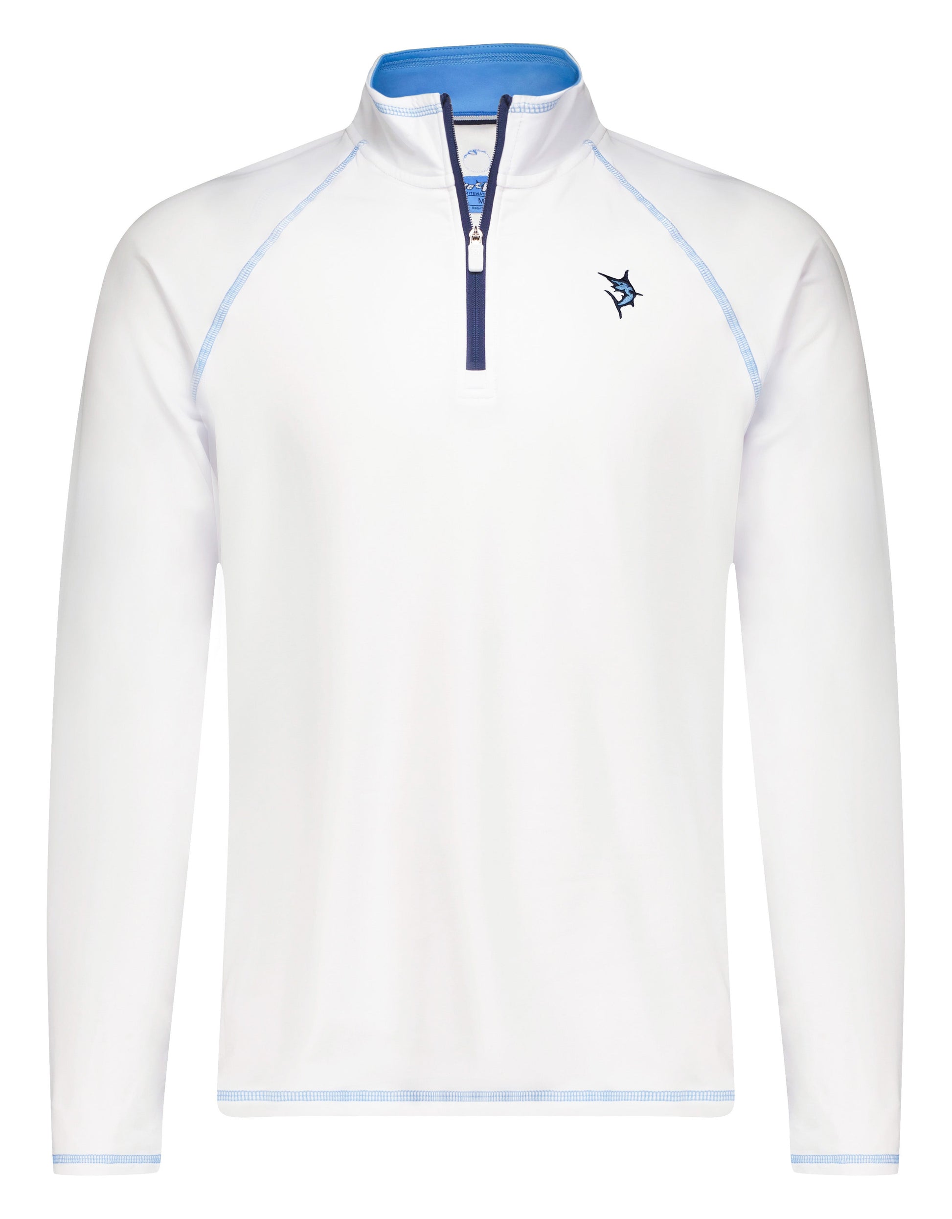 New Harbor Quarter Zip Effortless Comfort White Water Life
